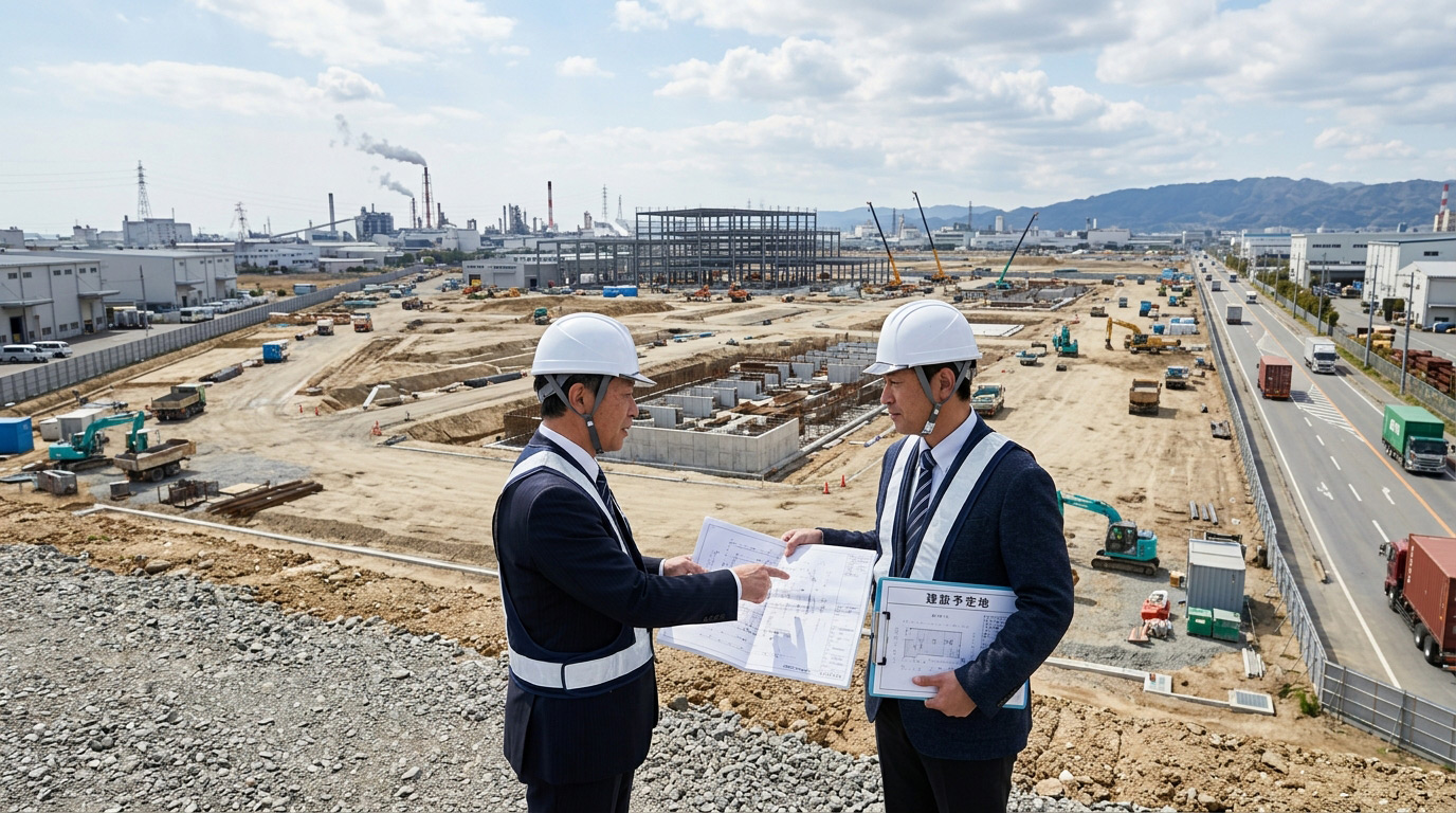 高速　拠点　事業用不動産　工場用地