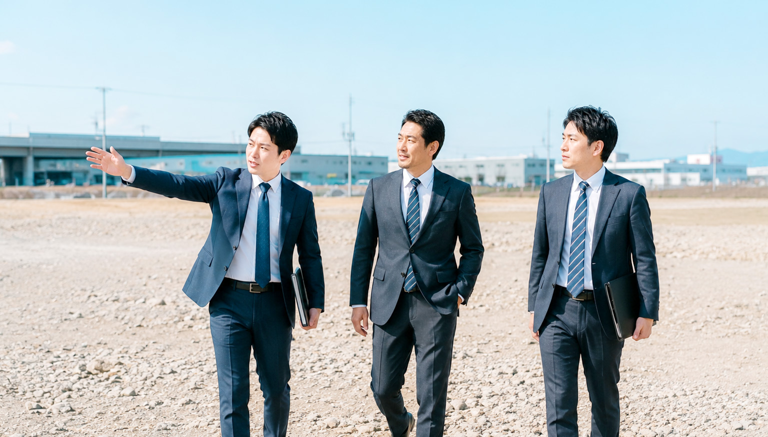 工場用地 物流 倉庫用地 事業用土地 会議　不動産　現地視察
