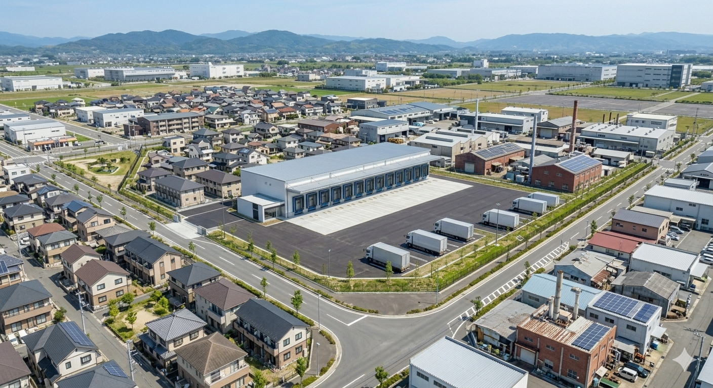 工場用地 物流 倉庫用地 事業用土地 土地活用 東三河 名古屋 静岡 浜松 愛知 物流センター