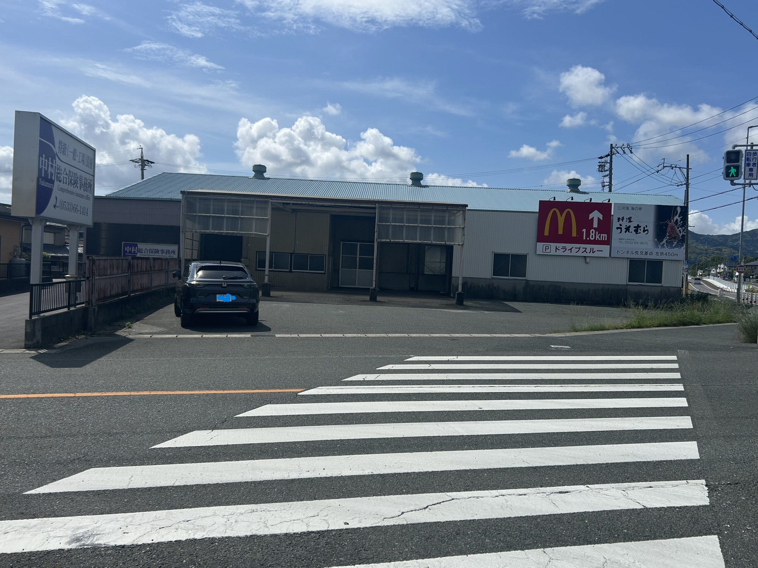 200坪売倉庫　蒲郡市豊岡町