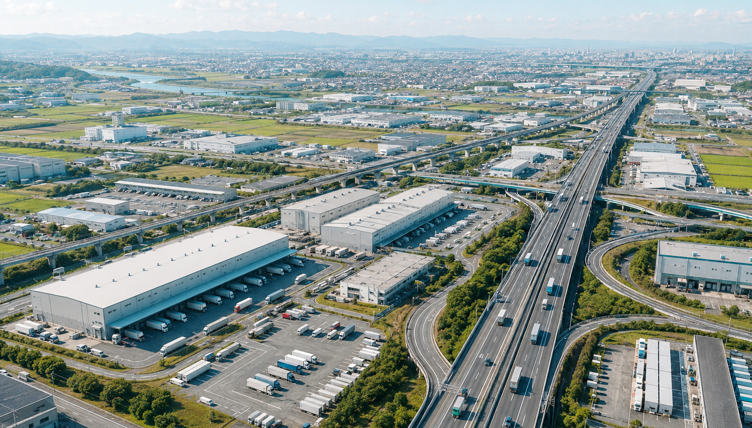工場移転　土地選び　IC　工場用地